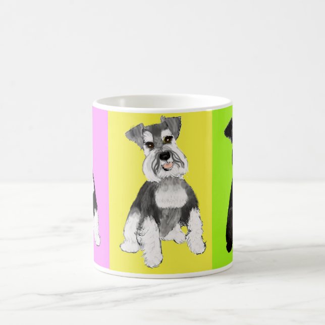Kookie Sookie Schnauzer Coffee Mug (Center)