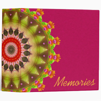 Kooky Kaleidoscope Binder