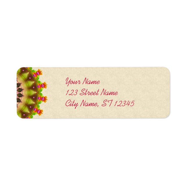 Kooky Kaleidoscope Label (Front)