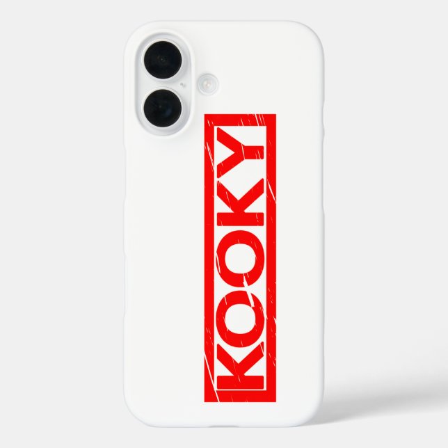 Kooky Stamp Case-Mate iPhone Case (Back)