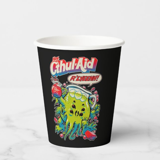 Kool Aid, Kool-aid Cult Inspired Fan Paper Cups (Front)
