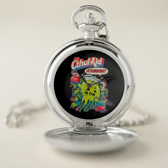Kool Aid, Kool-aid Cult Inspired Fan Pocket Watch (Inside)