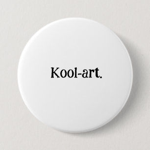 kool-art. Pin for backpack.