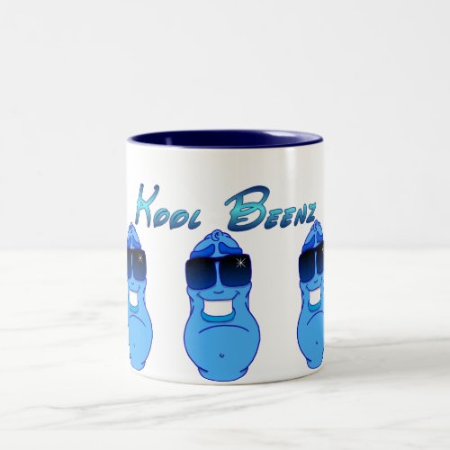 Kool Beenz feat Big Blue Two_Tone Coffee Mug