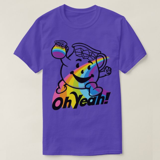 KOOLAID RAINBOW FLAVORS T-Shirt (Design Front)