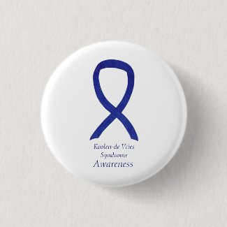 Koolen-de Vries Syndrome Awareness Ribbon Pin