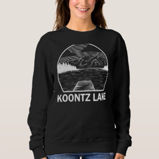 Koontz Lake Indiana Funny Fishing Camping Summer Sweatshirt