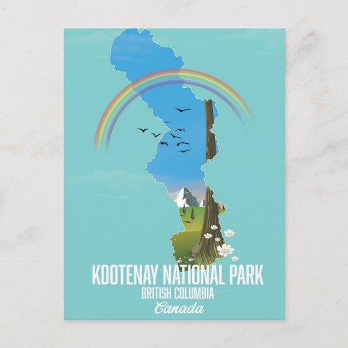 Kootenay Kootenay National Park Canada Postcard