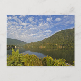 Kootenay Lake in Nelson British Columbia Postcard