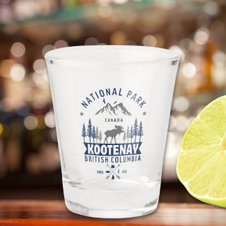 Kootenay National Park Canada Shot Glass