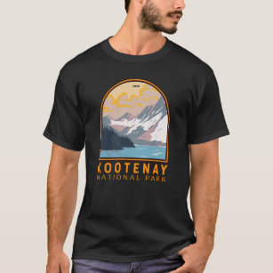 Kootenay National Park Canada Travel Art Vintage  T-Shirt