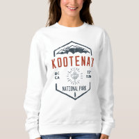 Kootenay National Park Canada Vintage Distressed