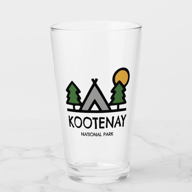 Kootenay National Park Glass (Front)
