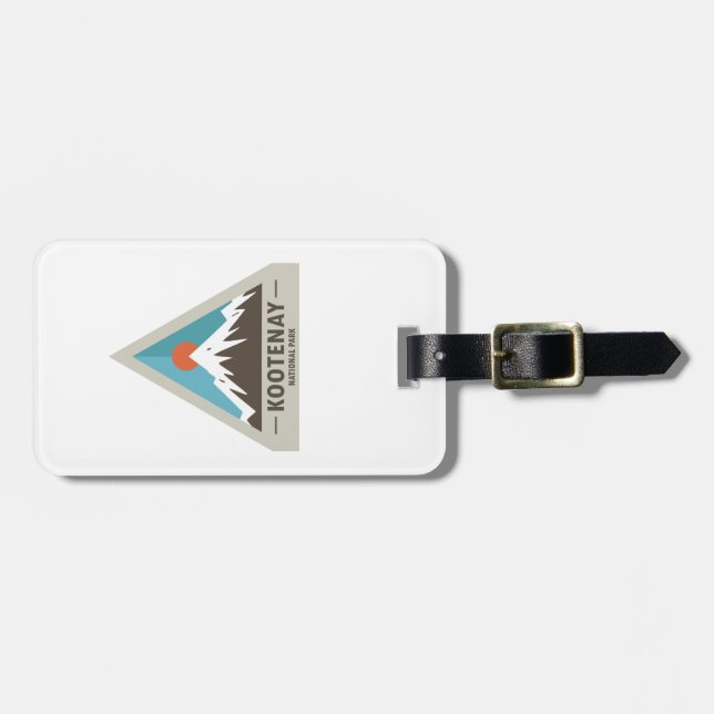 Kootenay National Park Luggage Tag (Front Horizontal)