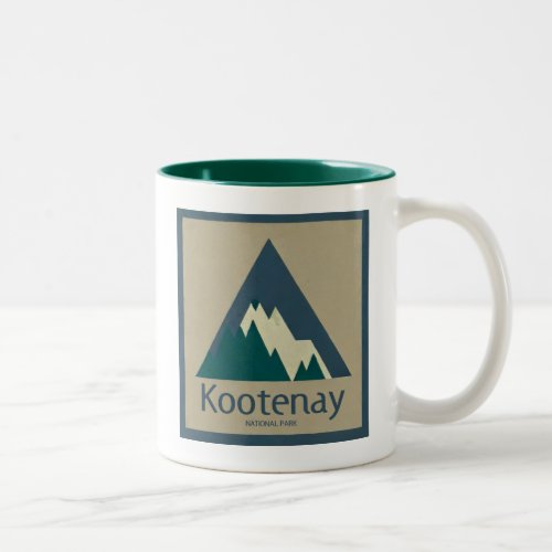 Kootenay National Park Rustic Two_Tone Coffee Mug