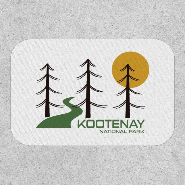 Kootenay National Park Trail Patch (Front)