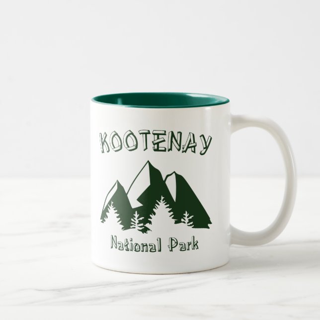 Kootenay National Park Two-Tone Coffee Mug (Right)