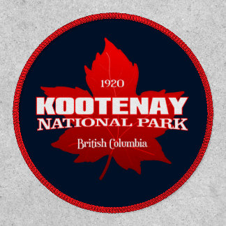 Kootenay NP (maple leaf)  Patch