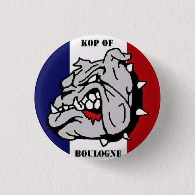 KOP of Boulogne - PSG -France Button (Front)