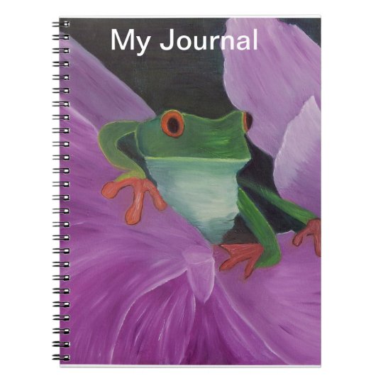 Kopi the frog's journal book