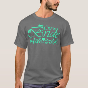Kopie von team bride bachelor party pink 2 T-Shirt