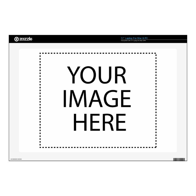 Kopp m/trykk 17" laptop skin (Product)