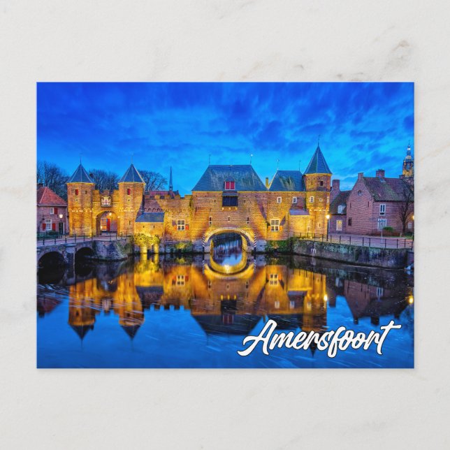 Koppelpoort Gate, Amersfoort, Netherlands Postcard (Front)