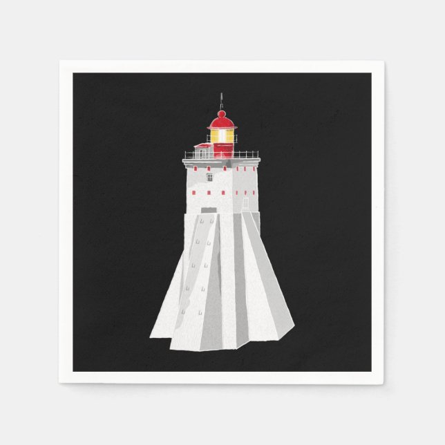 Kopu Lighthouse Napkins (Front)