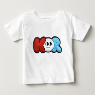 KOR Cartoon Bubble Letter T-Shirt