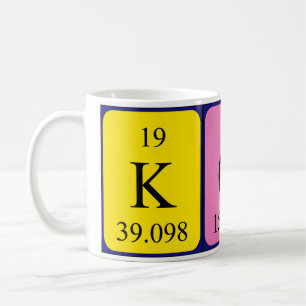 Kora periodic table name mug