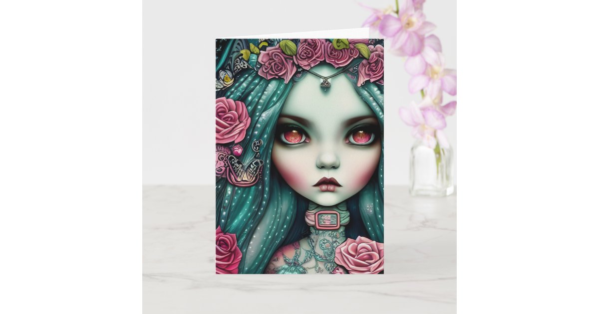 Koral art illustration card | Zazzle
