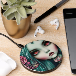 Koral illustration wireless charger
