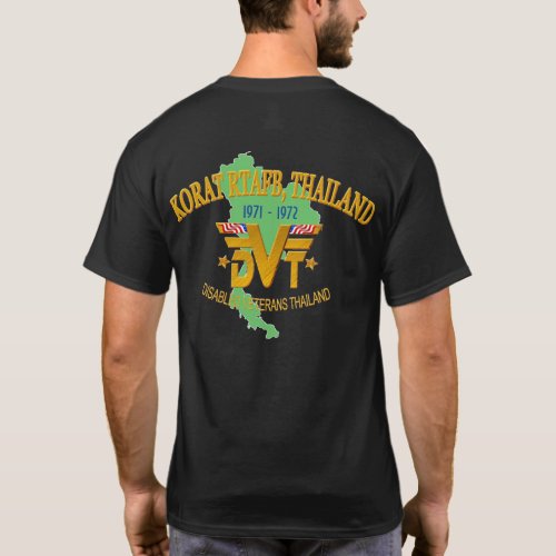 Korat RTAFB Thailand Veterans T_Shirt