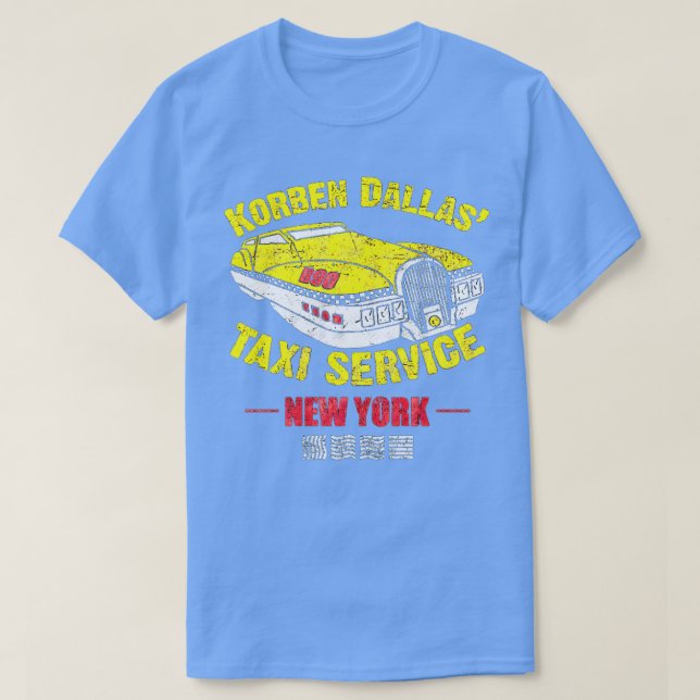 Korben Dallas Taxi TShirt (Design Front)