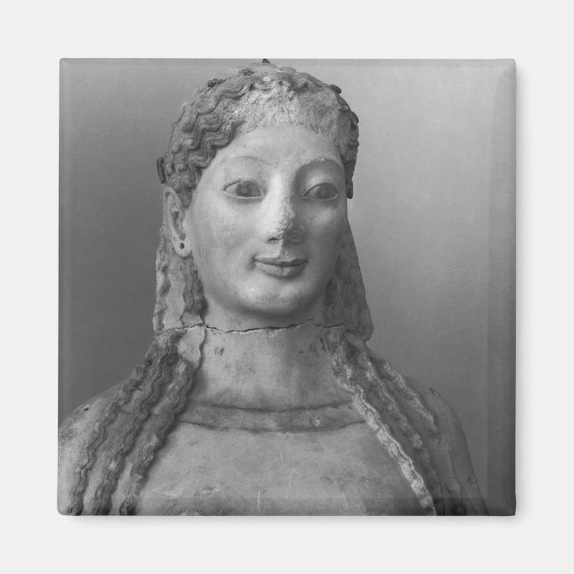 Kore known as Kore wearing a peplos Magnet (Front)