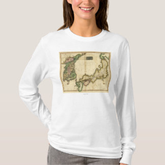 Korea and JapanPanoramic MapKorea and Japan T-Shirt