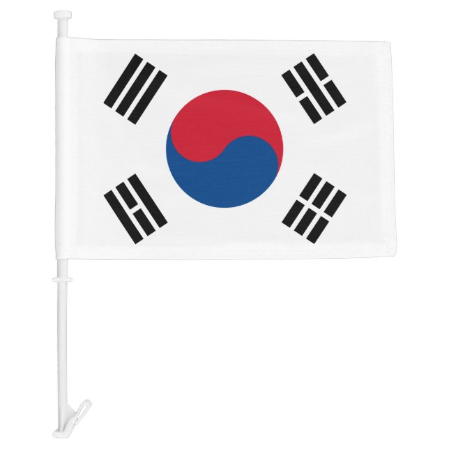 Korea Car Flag (Front)