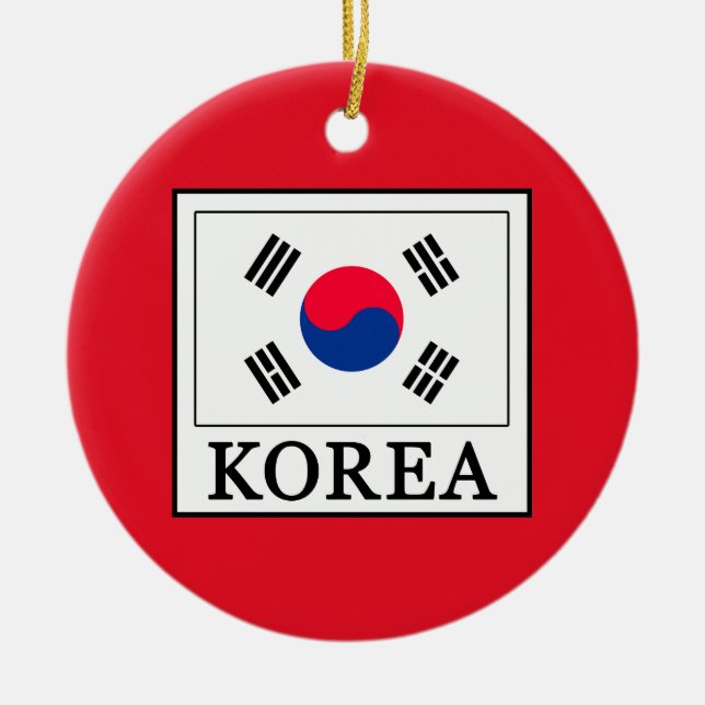 Korea Ceramic Ornament (Front)
