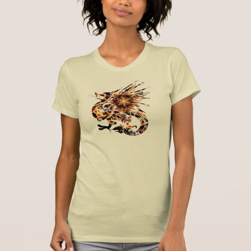 Korea dragon4womens t_shirts