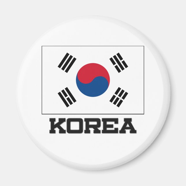 Korea Flag Magnet (Front)
