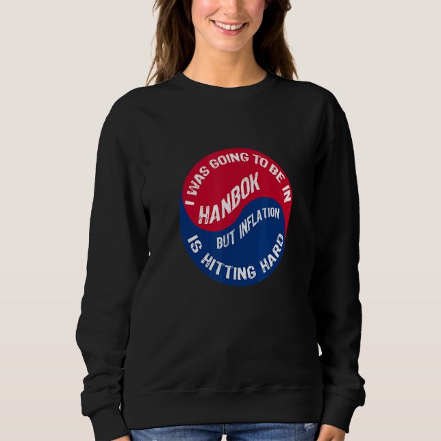 Korea Hanbok Korean Flag Culture Apparel Sweatshirt (Front)