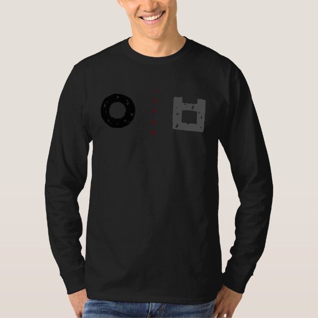 Korea K culture Hangul consonant Japan T-Shirt (Front)