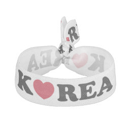 Korea Love Heart Elastic Hair Tie