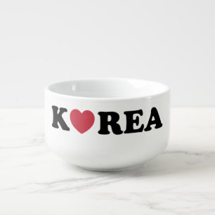 Korea Love Heart Soup Mug