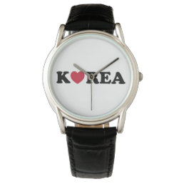 Korea Love Heart Watch