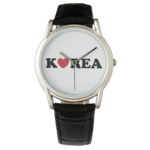 Korea Love Heart Watch