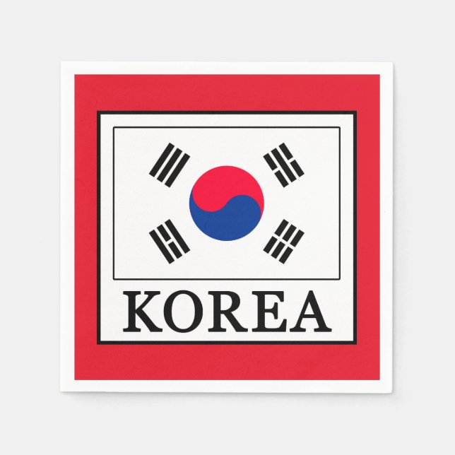 Korea Napkins (Front)