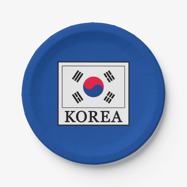Korea Paper Plates (Front)