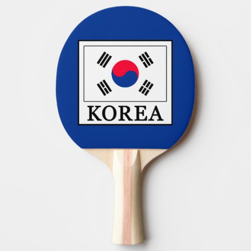 Korea Ping Pong Paddle