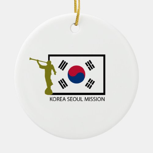 KOREA SEOUL MISSION LDS CTR CERAMIC ORNAMENT
